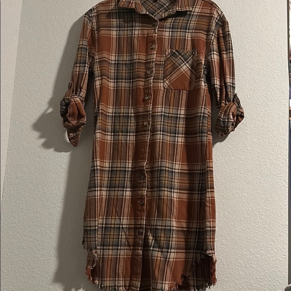 PLAID DRESS - Picture 2 of 3